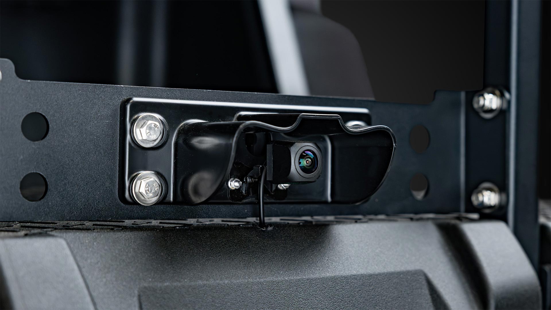 Integrated Backup Camera on 12.5 Touchscreen