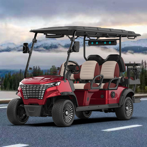 4+2 Seater Golf Cart Electric LSV with Infrared Camera