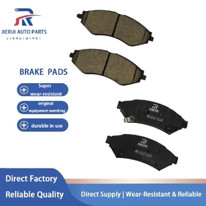 New Auto Ceramic Brake Pad Set Front & Rear Performance Grade Quiet Dust Resistant Durable Car 30000-60000km Warranty