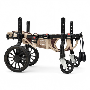 Four Leg Support Mobility Cart with Expandable Frame for Dogs