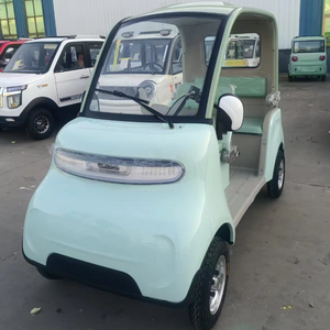 Electric Four Wheeler Car 3 Seater Mini Electric Car