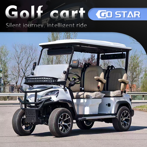 4 Seater Electric Golf Cart With Solar Canopy