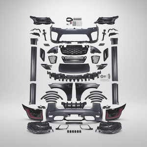 Black Support Auto Body System Car Parts Body Kit