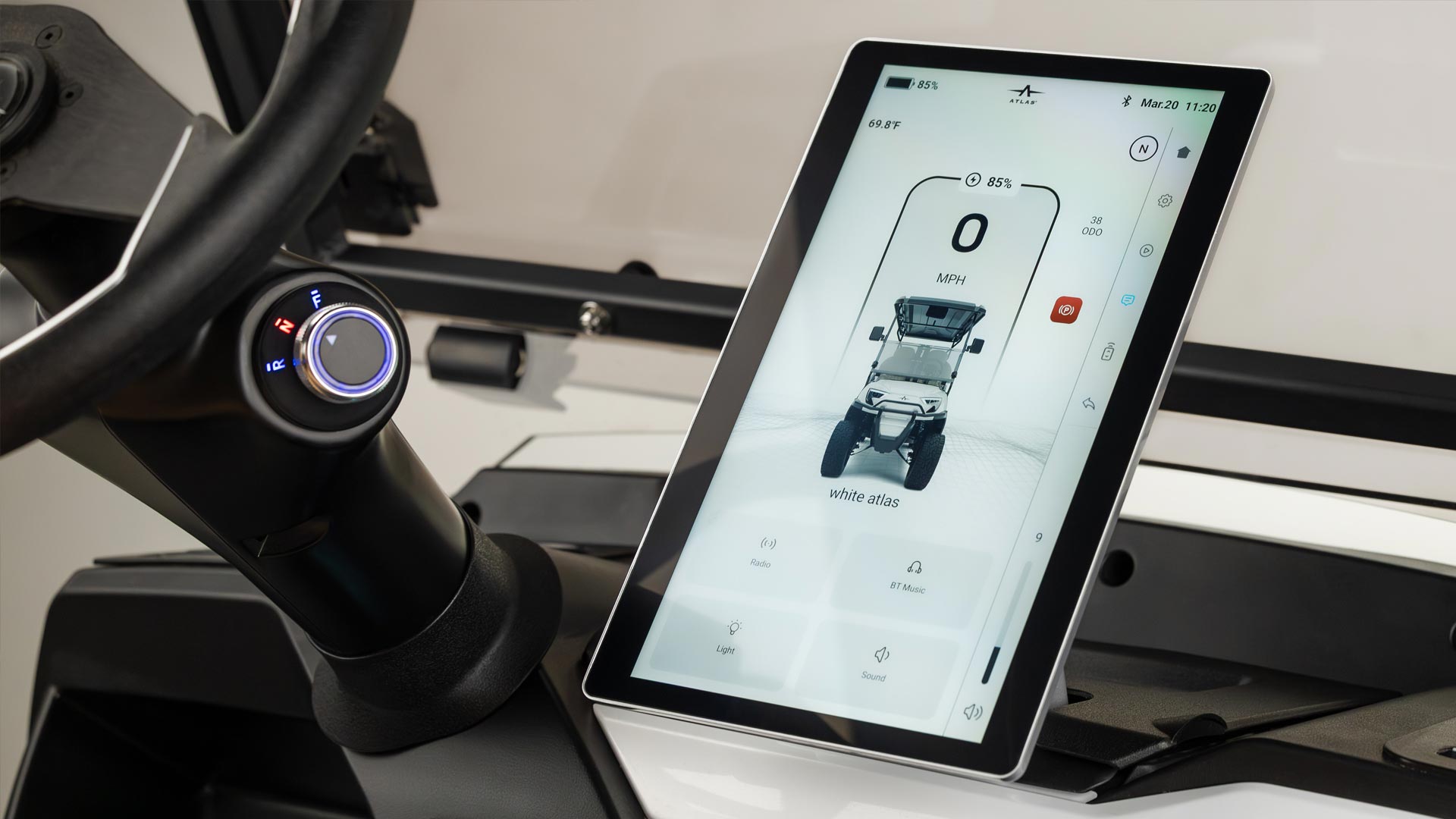 12.5 inch HD Touchscreen Command Display