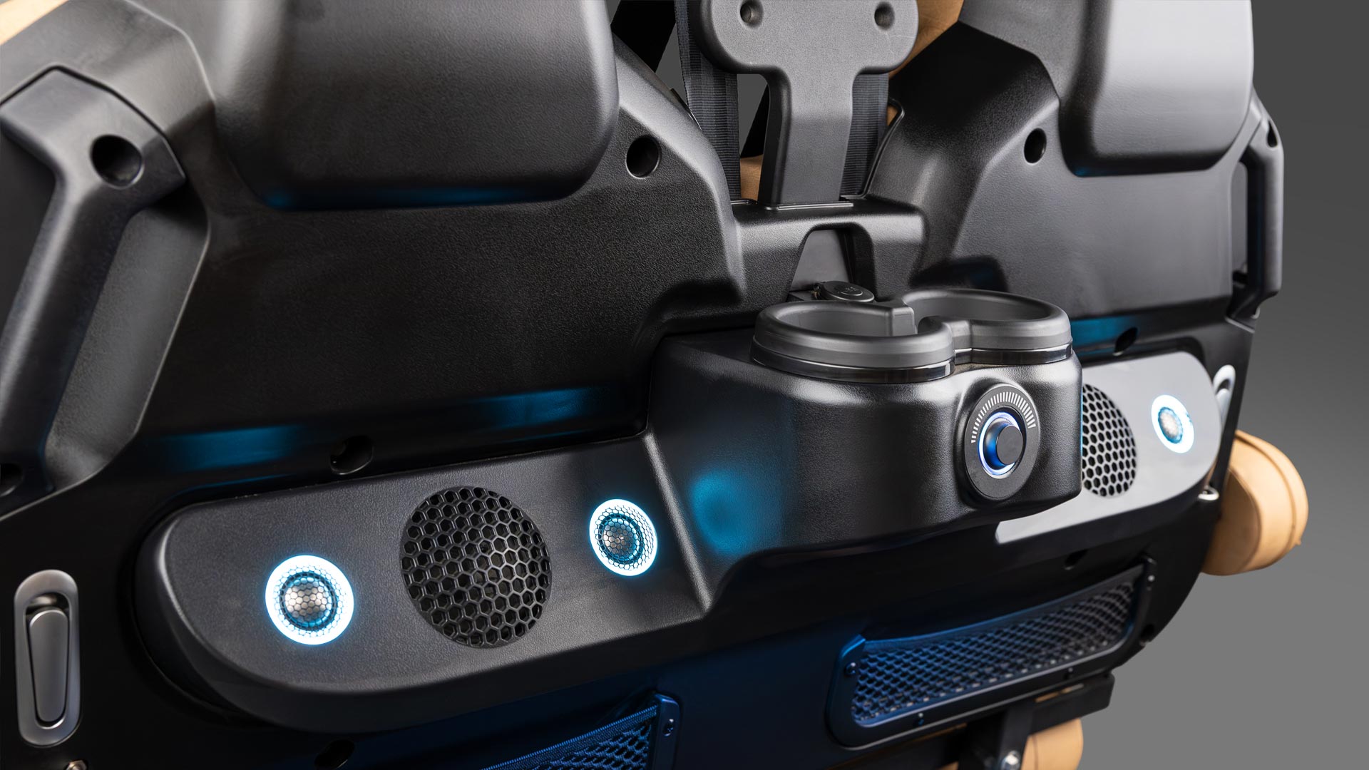 Atlas ONE Rear Passenger Amenities