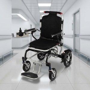 Foldable High-Speed Power Wheelchair Plus Utility Cart