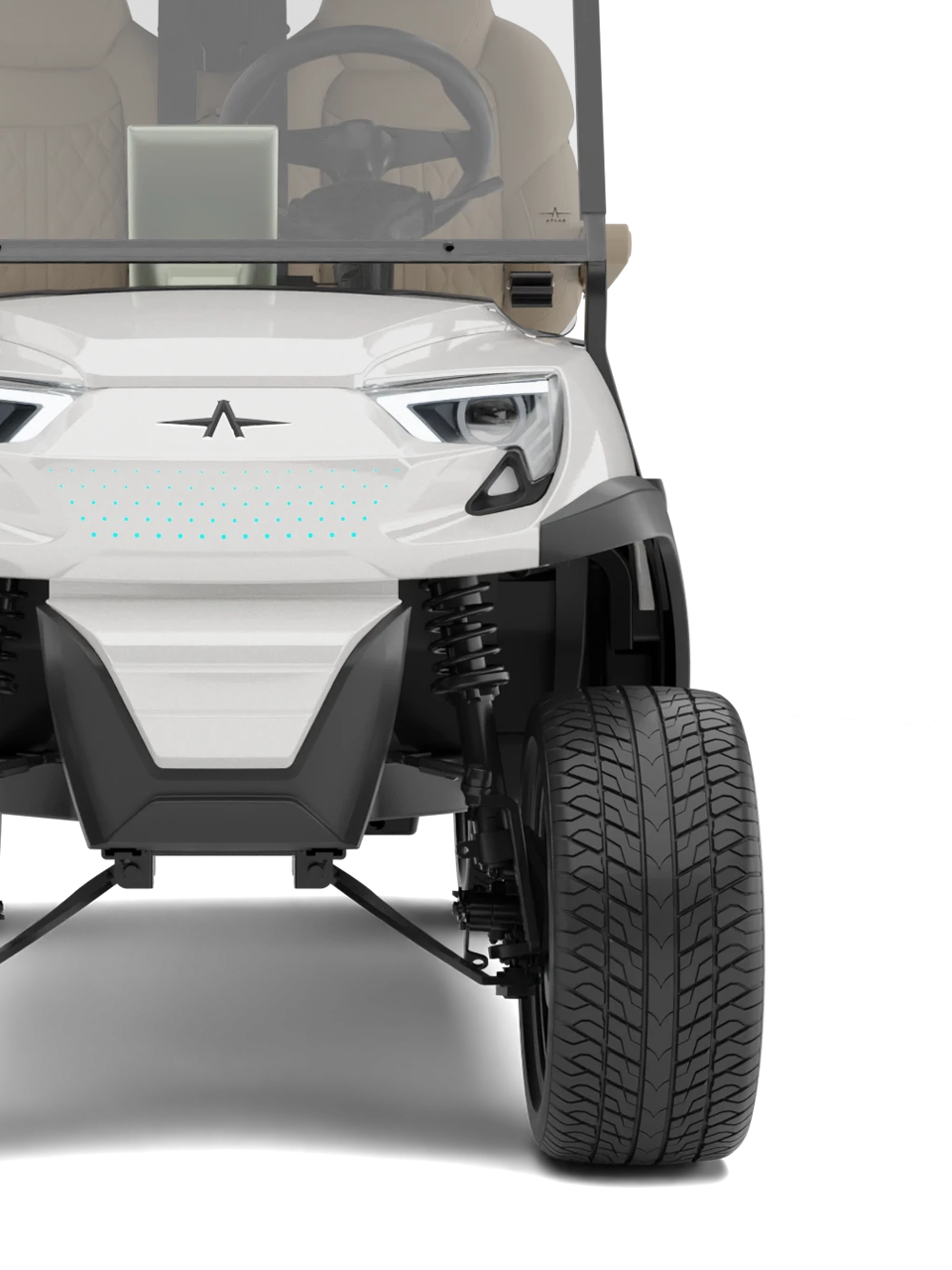 Atlas ONE Electric Golf Cart Front Profile