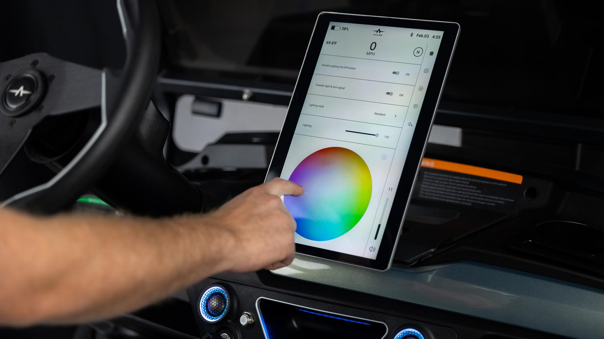 Customizable Vehicle Interface and LED Lighting