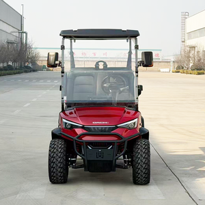 Electric Golf Car DC-H-F2+2 4 Seater Lifted Buggy